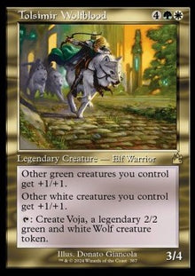 Tolsimir Wolfblood⁣ - Ravnica Remastered: Extras⁣ (Rare)⁣ [387]