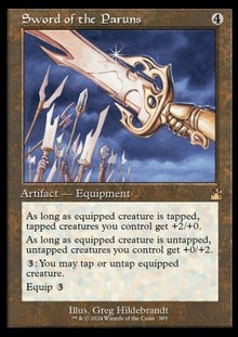 Sword of the Paruns⁣ - Ravnica Remastered: Extras⁣ (Rare)⁣ [395]