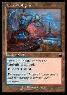Izzet Guildgate⁣ - Ravnica Remastered: Extras⁣ (Common)⁣ [405]