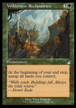 Wilderness Reclamation⁣ - Ravnica Remastered: Extras⁣ (Uncommon)⁣ [458]