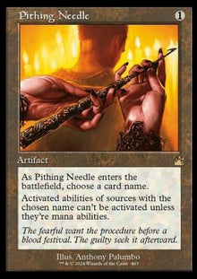 Pithing Needle⁣ - Ravnica Remastered: Extras⁣ (Rare)⁣ [463]