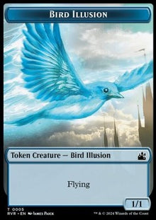 Bird Illusion Token (U 1/1) // Goblin Token (R 1/1)⁣ - Ravnica Remastered: Tokens⁣ (Token)⁣ [T 5/8]