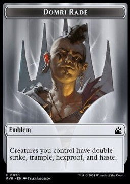 Domri Rade Emblem // Elf Knight Token (GW 2/2)⁣ - Ravnica Remastered: Tokens⁣ (Token)⁣ [T 20/15]
