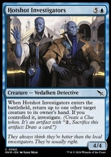 Hotshot Investigators⁣ - Murders at Karlov Manor⁣ (Common)⁣ [60]