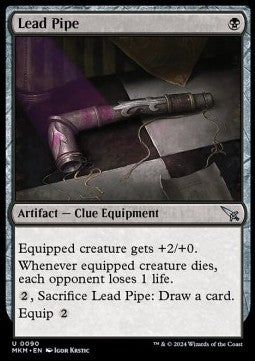 Lead Pipe⁣ - Murders at Karlov Manor⁣ (Uncommon)⁣ [90]