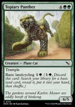 Topiary Panther⁣ - Murders at Karlov Manor⁣ (Common)⁣ [179]