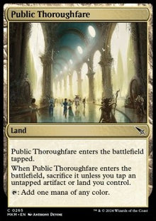 Public Thoroughfare⁣ - Murders at Karlov Manor⁣ (Common)⁣ [265]