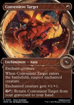 Convenient Target⁣ - Murders at Karlov Manor: Extras⁣ (Uncommon)⁣ [305]