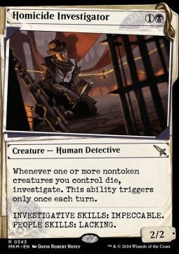 Homicide Investigator⁣ - Murders at Karlov Manor: Extras⁣ (Rare)⁣ [343]