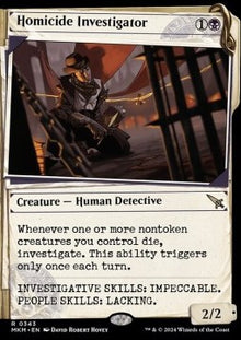 Homicide Investigator⁣ - Murders at Karlov Manor: Extras⁣ (Rare)⁣ [343]