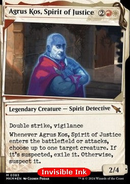 Agrus Kos, Spirit of Justice (V.2)⁣ - Murders at Karlov Manor: Extras⁣ (Mythic)⁣ [383]