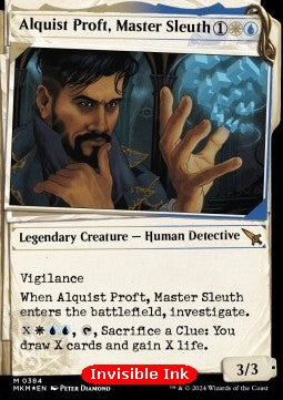 Alquist Proft, Master Sleuth (V.2)⁣ - Murders at Karlov Manor: Extras⁣ (Mythic)⁣ [384]