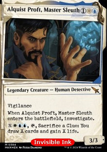 Alquist Proft, Master Sleuth (V.2)⁣ - Murders at Karlov Manor: Extras⁣ (Mythic)⁣ [384]
