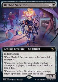 Barbed Servitor⁣ - Murders at Karlov Manor: Extras⁣ (Rare)⁣ [398]