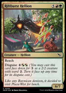 Riftburst Hellion⁣ - Murders at Karlov Manor⁣ (Common)⁣ [228]