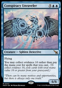 Conspiracy Unraveler⁣ - Murders at Karlov Manor⁣ (Mythic)⁣ [47]