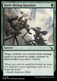 Hard-Hitting Question⁣ - Murders at Karlov Manor⁣ (Uncommon)⁣ [164]