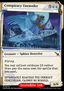 Conspiracy Unraveler (V.2)⁣ - Murders at Karlov Manor: Extras⁣ (Mythic)⁣ [379]