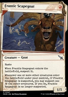 Frantic Scapegoat⁣ - Murders at Karlov Manor: Extras⁣ (Uncommon)⁣ [347]