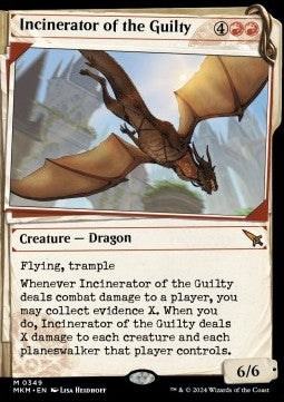 Incinerator of the Guilty (V.1)⁣ - Murders at Karlov Manor: Extras⁣ (Mythic)⁣ [349]