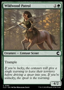 Wildwood Patrol⁣ - Ravnica: Cluedo Edition⁣ (Common)⁣ [180]