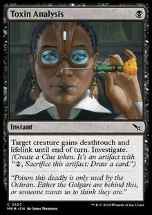 Toxin Analysis⁣ - Murders at Karlov Manor⁣ (Common)⁣ [107]