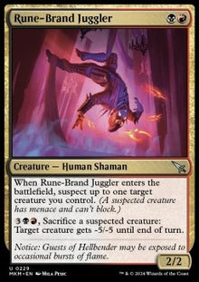 Rune-Brand Juggler⁣ - Murders at Karlov Manor⁣ (Uncommon)⁣ [229]