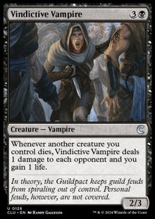 Vindictive Vampire⁣ - Ravnica: Cluedo Edition⁣ (Uncommon)⁣ [126]