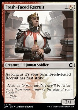 Fresh-Faced Recruit⁣ - Ravnica: Cluedo Edition⁣ (Common)⁣ [192]