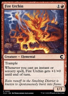 Fire Urchin⁣ - Ravnica: Cluedo Edition⁣ (Common)⁣ [133]