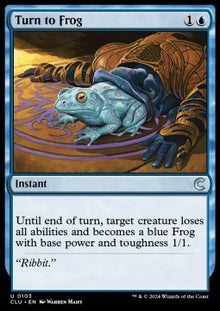 Turn to Frog⁣ - Ravnica: Cluedo Edition⁣ (Uncommon)⁣ [103]