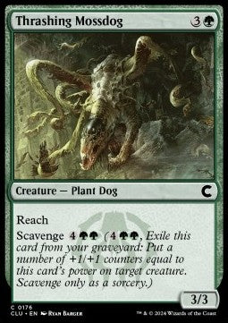 Thrashing Mossdog⁣ - Ravnica: Cluedo Edition⁣ (Common)⁣ [176]