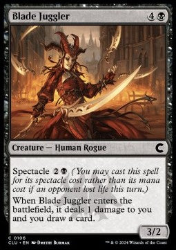 Blade Juggler⁣ - Ravnica: Cluedo Edition⁣ (Common)⁣ [106]