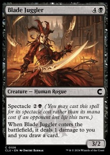 Blade Juggler⁣ - Ravnica: Cluedo Edition⁣ (Common)⁣ [106]