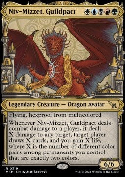 Niv-Mizzet, Guildpact (V.1)⁣ - Murders at Karlov Manor: Extras⁣ (Rare)⁣ [319]