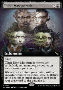 Illicit Masquerade⁣ - Murders at Karlov Manor: Extras⁣ (Rare)⁣ [401]