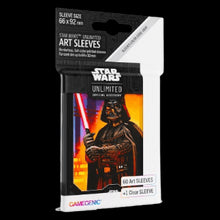 60 Gamegenic Darth Vader Sleeves⁣ - Star Wars Unlimited Products