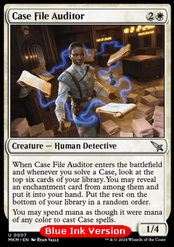 Case File Auditor (V.1)⁣ - Murders at Karlov Manor⁣ (Uncommon)⁣ [7]