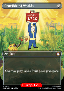 Crucible of Worlds (V.2)⁣ - Universes Beyond: Fallout: Extras⁣ (Mythic)⁣ [885]