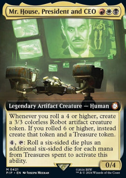Mr. House, President and CEO (V.1)⁣ - Universes Beyond: Fallout: Extras⁣ (Mythic)⁣ [421]