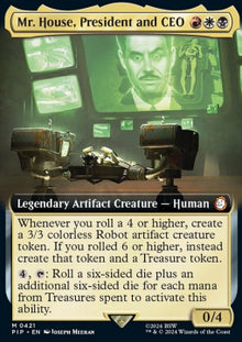 Mr. House, President and CEO (V.1)⁣ - Universes Beyond: Fallout: Extras⁣ (Mythic)⁣ [421]