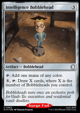 Intelligence Bobblehead (V.1)⁣ - Universes Beyond: Fallout: Extras⁣ (Uncommon)⁣ [662]