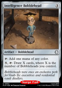 Intelligence Bobblehead (V.1)⁣ - Universes Beyond: Fallout: Extras⁣ (Uncommon)⁣ [662]