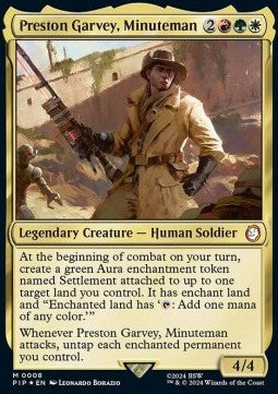 Preston Garvey, Minuteman⁣ - Universes Beyond: Fallout⁣ (Mythic)⁣ [8]