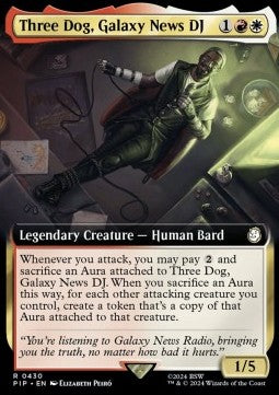 Three Dog, Galaxy News DJ (V.1)⁣ - Universes Beyond: Fallout: Extras⁣ (Rare)⁣ [430]