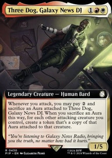 Three Dog, Galaxy News DJ (V.1)⁣ - Universes Beyond: Fallout: Extras⁣ (Rare)⁣ [430]