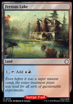 Ferrous Lake (V.2)⁣ - Universes Beyond: Fallout: Extras⁣ (Rare)⁣ [676]