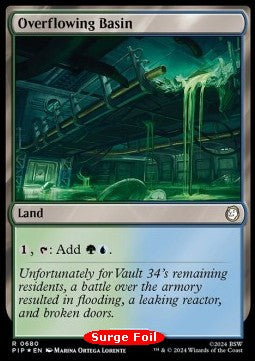 Overflowing Basin (V.2)⁣ - Universes Beyond: Fallout: Extras⁣ (Rare)⁣ [680]