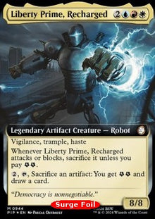 Liberty Prime, Recharged (V.3)⁣ - Universes Beyond: Fallout: Extras⁣ (Mythic)⁣ [944]