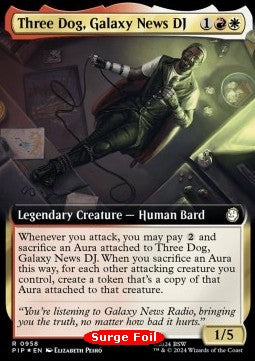 Three Dog, Galaxy News DJ (V.3)⁣ - Universes Beyond: Fallout: Extras⁣ (Rare)⁣ [958]
